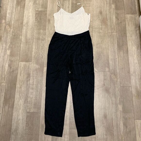 LOFT Pants - Womens‎ LOFT Ann Taylor Sleeveless Adjustable Strap Jumpsuit